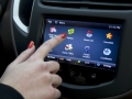 Chevrolet MyLink connected radio in the Trax