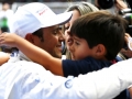 2014 Formula One Austrian Grand Prix, Red Bull Ring, Spielberg, Styria, Austria, 19th - 22nd June 2014. Felipe Massa, Williams F1 Team, hugs his family after qualifying on Pole position ahead of Sunday's race, Portrait, World Copyright: Â© Andrew Hone Photographer 2014.Ref:  _ONY0868