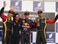 during the Bahrain Formula One Grand Prix at the Bahrain International Circuit on April 21, 2013 in Sakhir, Bahrain.