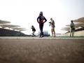 during the Chinese Formula One Grand Prix at the Shanghai International Circuit on April 14, 2013 in Shanghai, China.