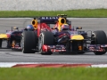 during the Malaysian Formula One Grand Prix at the Sepang Circuit on March 24, 2013 in Kuala Lumpur, Malaysia.