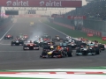 during the Indian Formula One Grand Prix at Buddh International Circuit on October 27, 2013 in Noida, India.
