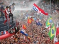 during the Italian Formula One Grand Prix at Autodromo di Monza on September 8, 2013 in Monza, Italy.