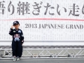 during previews for the Japanese Formula One Grand Prix at Suzuka Circuit on October 10, 2013 in Suzuka, Japan.