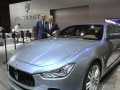Ermenegildo Zegna and Harald Wester -Paris Motorshow 1