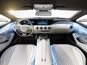 Concept S-Class Coupé; color: alubeam silver; interior: leather white; 2013