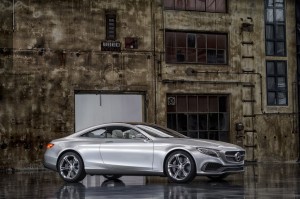 Concept S-Class Coupé; color: alubeam silver; interior: leather white; 2013