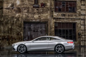 Concept S-Class Coupé; color: alubeam silver; interior: leather white; 2013