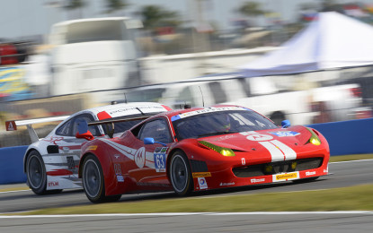 Daytona: prima fila Ferrari nella GTD