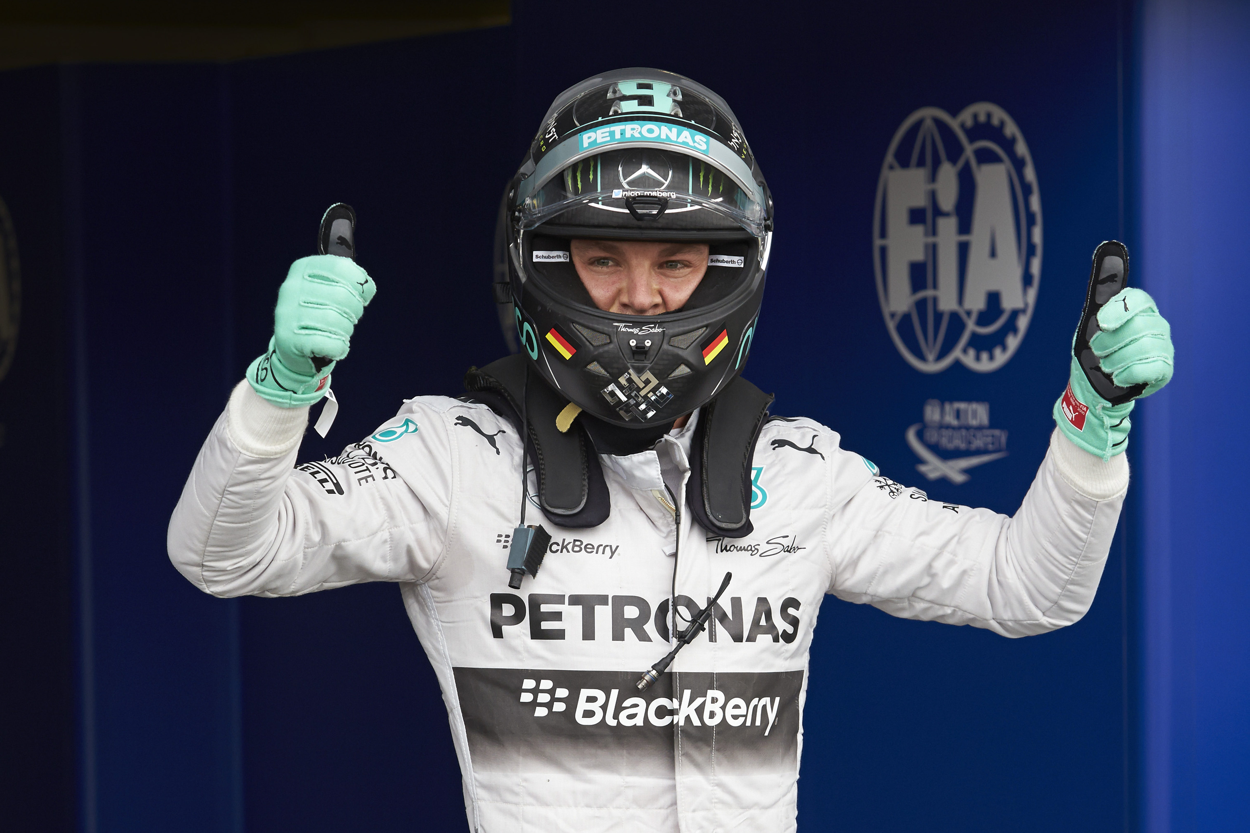 Ungheria: sesta pole per Rosberg