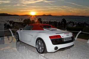 media-Costa Smeralda. Home of quattro. R8 Spyder al Phi Beach (2)