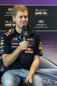 84816_Sebastian Vettel at an Infiniti press conference in Sochi