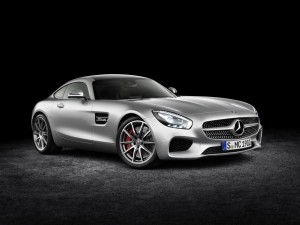 Mercedes-AMG GT (C 190) 2014, Studio, exterior: designo iridium silver magno