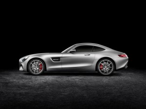 Mercedes-AMG GT (C 190) 2014, Studio, exterior: designo iridium silver magno