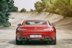 Mercedes-AMG GT (C 190) 2014, exterior: fire opal, LED tail lights