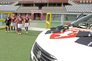 Backstage foto squadra Torino Fc stagione 2014 2015 - Stadio Olimpico di Torino.