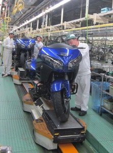 Honda Gold Wing YM15 assembling at Kumamoto Factory