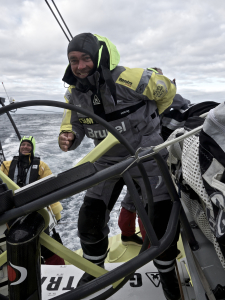 December 8, 2014. Leg 2 onboard Team Brunel. Bouwe Bekking