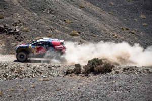 Stephane Peterhansel  during stage 4 of Rally Dakar 2015 from Chilecito to Copiapo on January 7th, 2015
