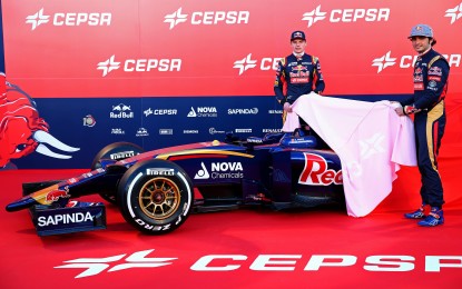 La Toro Rosso presenta la STR10 a Jerez