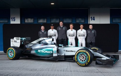 F1 W06 Hybrid: ecco la Mercedes di Lewis e Nico