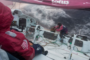 February 11, 2015. Leg 4 to Auckland onboard Team SCA. Day 3.
