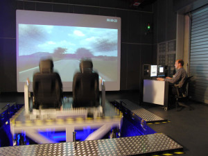 PKW Erprobung, Fahrsimulatoren: Ride-Simulator