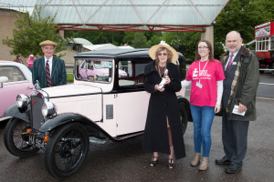 People's Choice winner Joy Mooney with husband George, Vicky Whitham, Russell Bowman