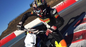 Andrea Locatelli Allenamento minimoto