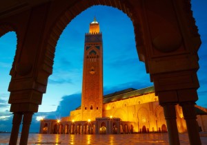 Hassan II Mosque in Casablanca, Morocco Africa 59952034