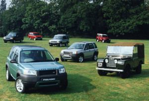 Freelander with other Land rover models