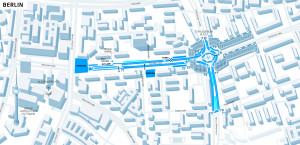 Berlin ePrix - Track map