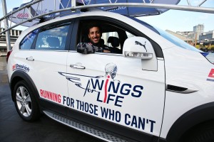 Daniel Ricciardo per Wings for Life World Run 2016_Catcher Car