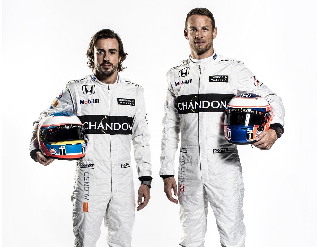 Fernando Alonso & Jenson Button Portrait 2