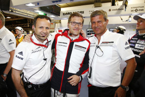 Alexander Hitzinger, Technical Director LMP1, Andreas Seidl, Team Principal, Fritz Enzinger, Vice President LMP1 (l-r)