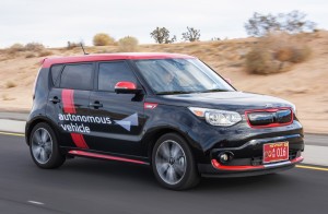 kia soul ev autonomous vehicle_driving