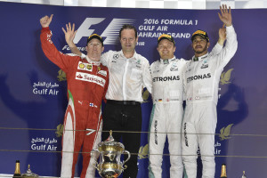 GP BAHRAIN F1/2016 podio