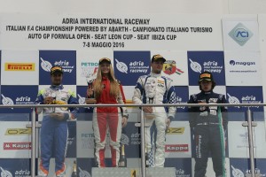 IF4C podio Rookie e Woman Gara Finale