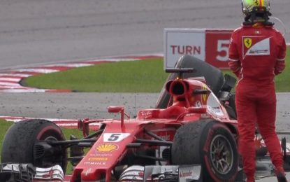 Hamilton stuzzica Vettel sugli errori