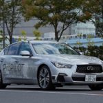 Nissan fully autonomous prototype technology on streets of Tokyo