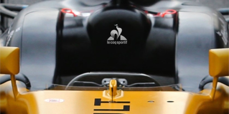 Le coq sportif joins Renault Sport Formula One Team