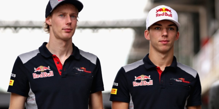 Pierre Gasly Brendon Hartley