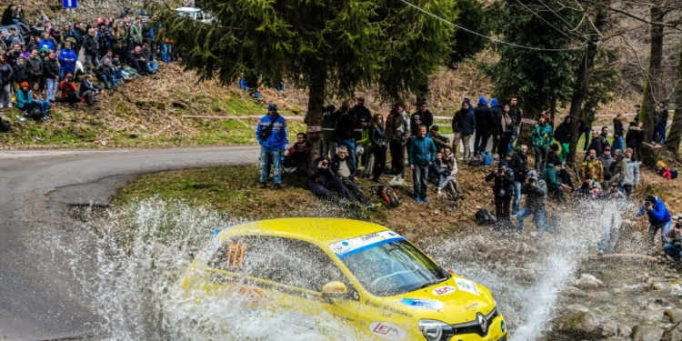 Emanuele Rosso trofei renault rally