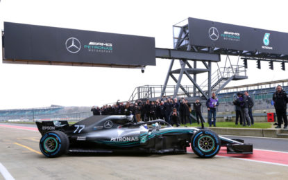 Mercedes FW09 EQ Power+: le prime immagini