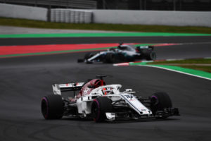 sauber mercedes test
