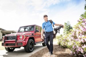 Mercedes-Benz ai Masters di golf di Augusta