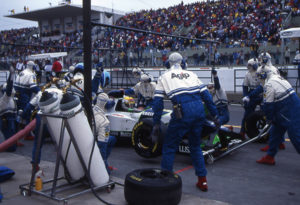 1995_Badoer_pitlane_PB1