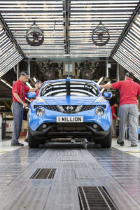 One millionth Juke built at Nissan Sunderland Plant