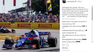 pierre-gasly-f1-toro instragram gb