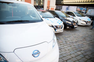 Nissan LEAF powers marathon across Europe